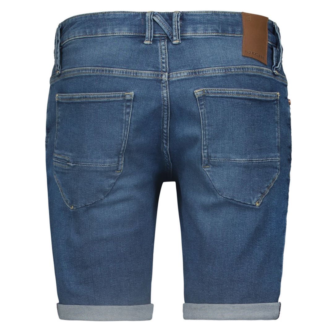 No Excess Herren Jeans Shorts Slim Fit blau 23819D58N2 220 denim