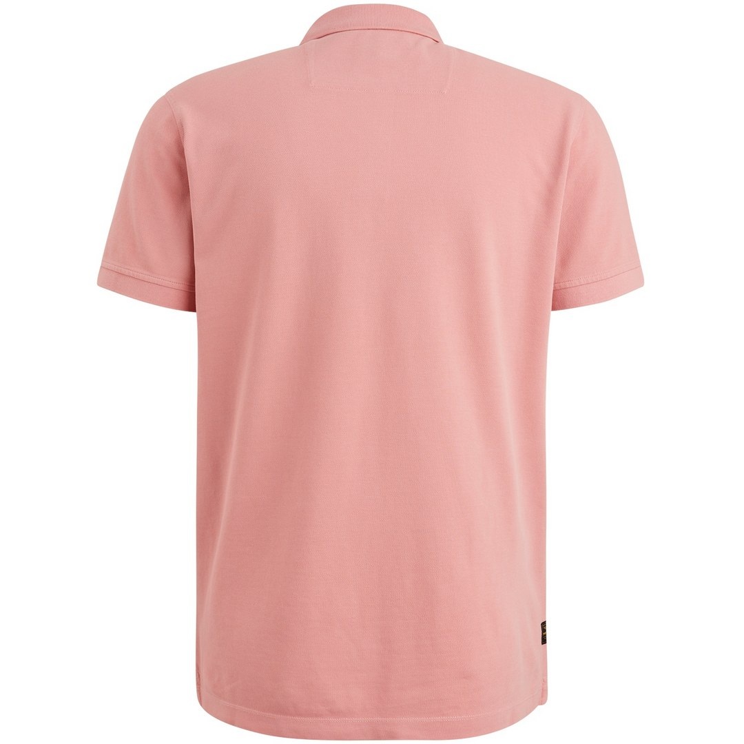 PME Legend Herren Piqué Poloshirt Regular Fit rosa PPSS2405868 3168 blush