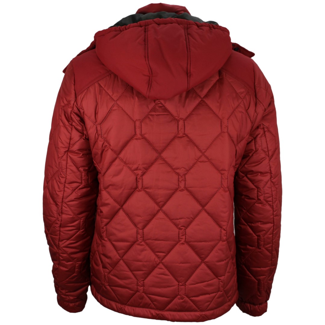 G-Star Raw Herren Winter Jacke Attacc heatseal quilted dry red rot D17564 C470 5298