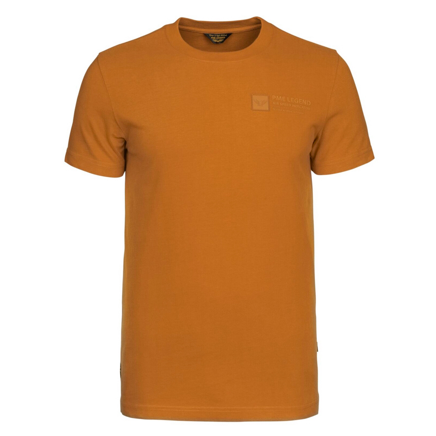 PME Legend Herren T-Shirt short sleeve peach heavy orange PTSS216571 8214 pumpkin spice