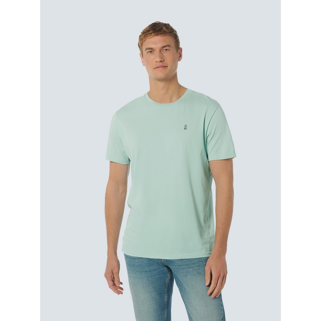 No Excess Herren Basic T-Shirt grün 23340101SN 058 mint