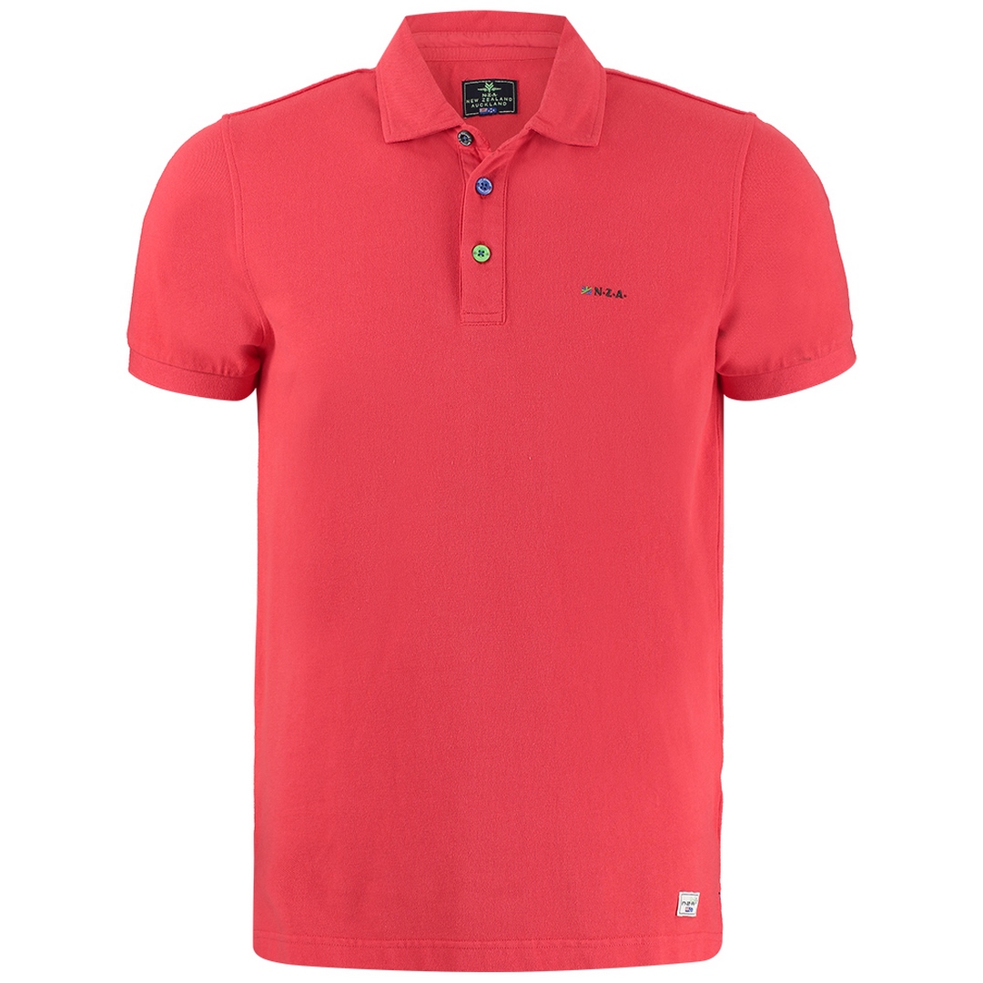 New Zealand Auckland NZA Polo Shirt rot 21CN150 606