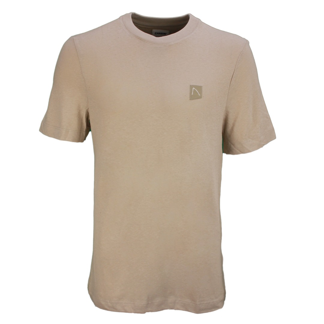 Chasin Herren T-Shirt Ethan Linen Regular Fit beige 5211356055 E21