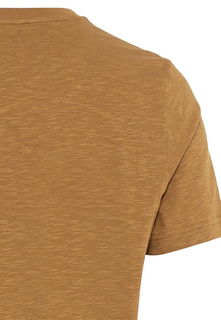 Camel active Herren T-Shirt kurzarm Print Muster braun 7T56 409745 36 brass