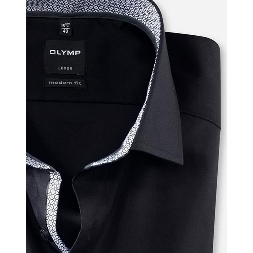 Olymp Luxor Herren Businesshemd schwarz 074364 68