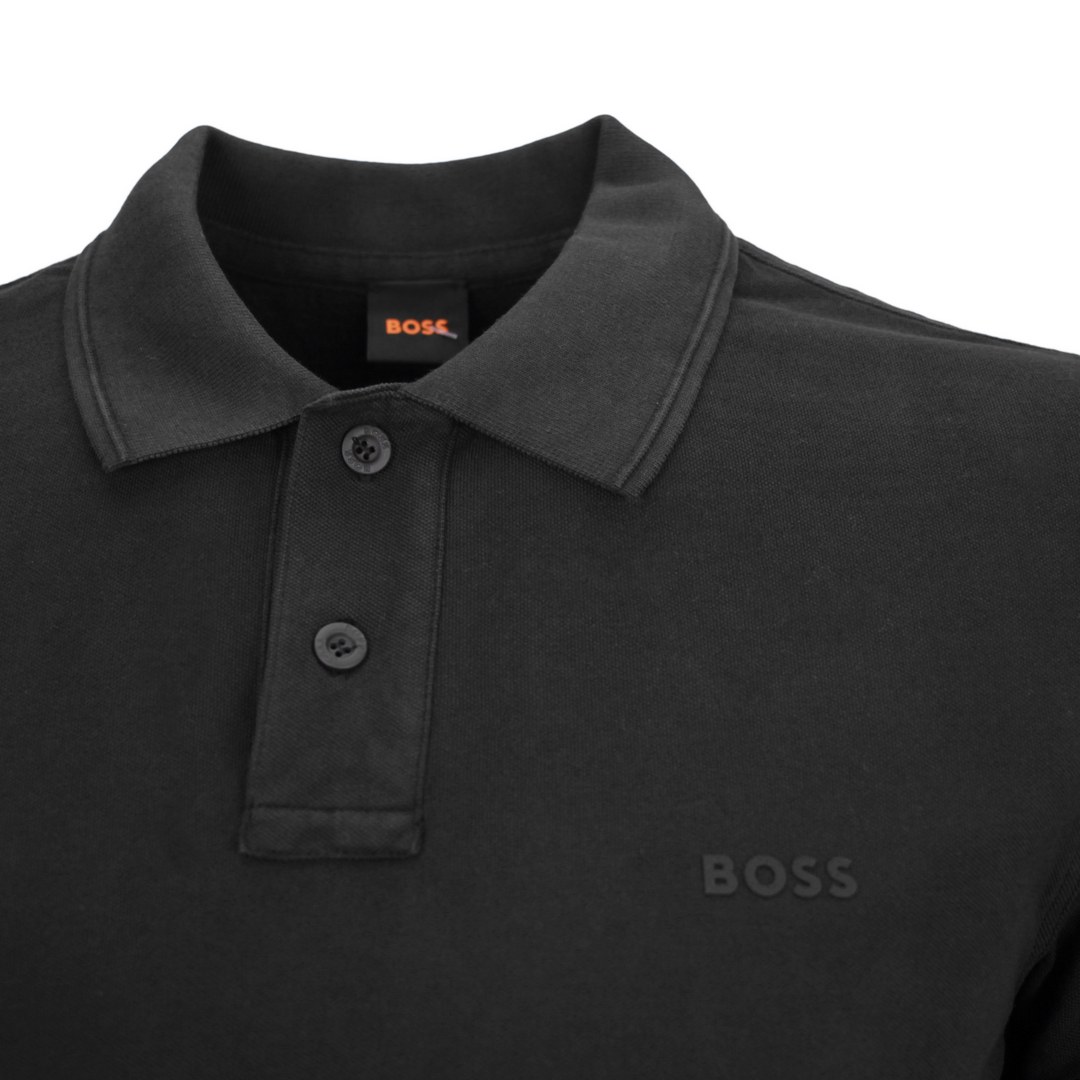 BOSS Herren Poloshirt Prime schwarz 50507813 001 black