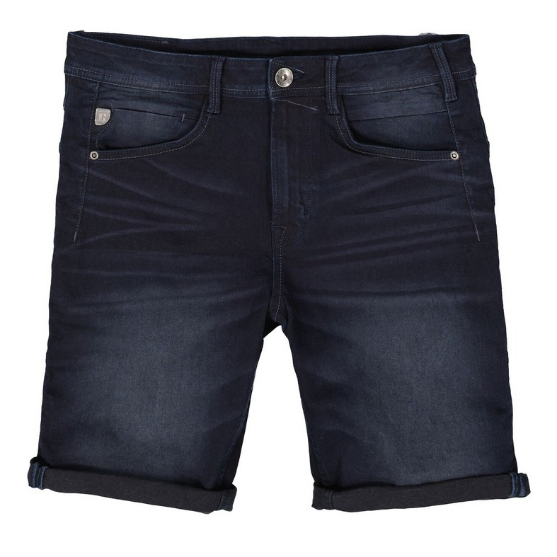 Garcia Herren Jeans Shorts Rocko Slim Fit dunkelblau 695 6065 dark used