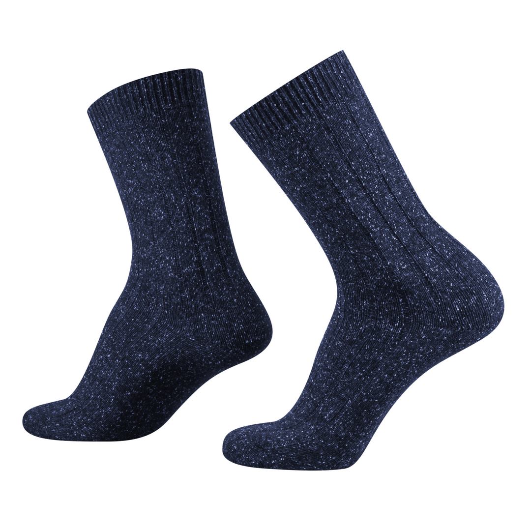 Camel active Socken Wollsocken Boot Socks Tweedy Yarn blau unifarben 6206542042 542 petrol