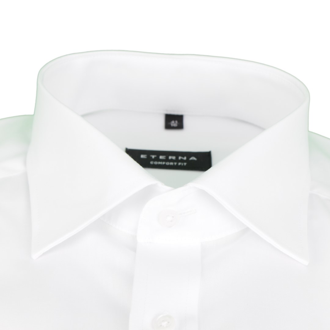 Eterna Anzug Hemd Business Comfort Fit weiß Uni 1100 00 E187