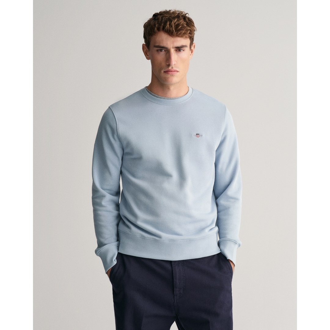 Gant Herren Sweatshirt Pullover blau 2006065 474 dove blue