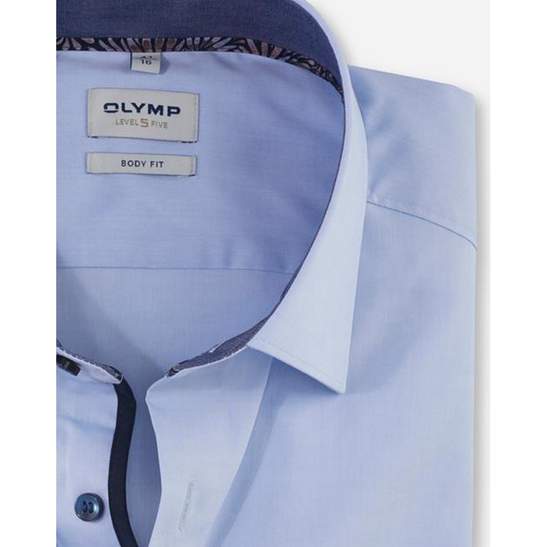 Olymp Level Five Herren Businesshemd blau 201454 10
