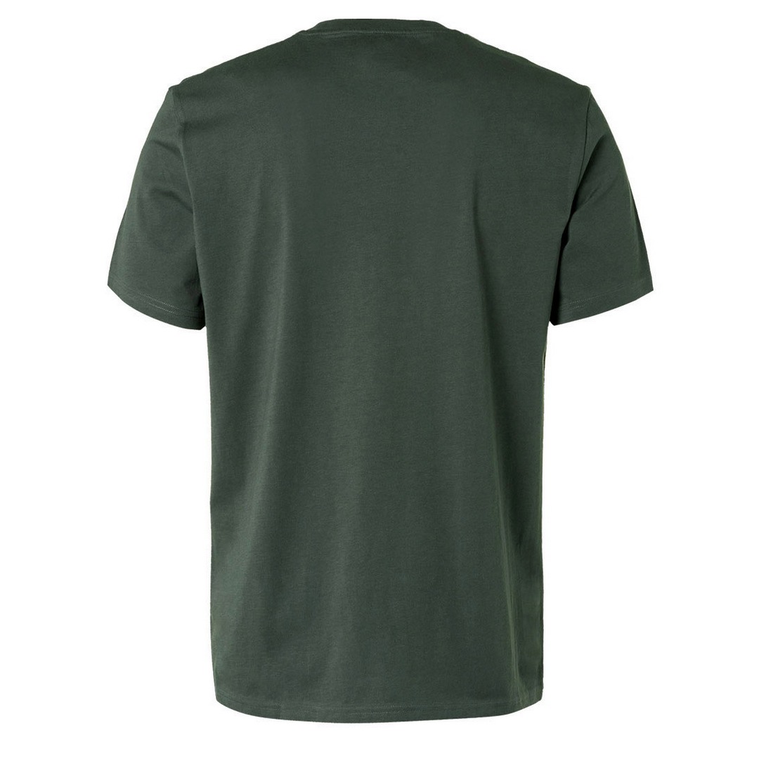 No Excess Herren Basic T-Shirt grün 23340101SN 124 dark steel