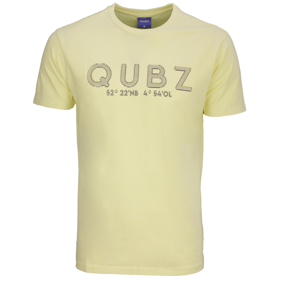 Qubz Herren T-Shirt kurzarm gelb Q05350204 070 yellow