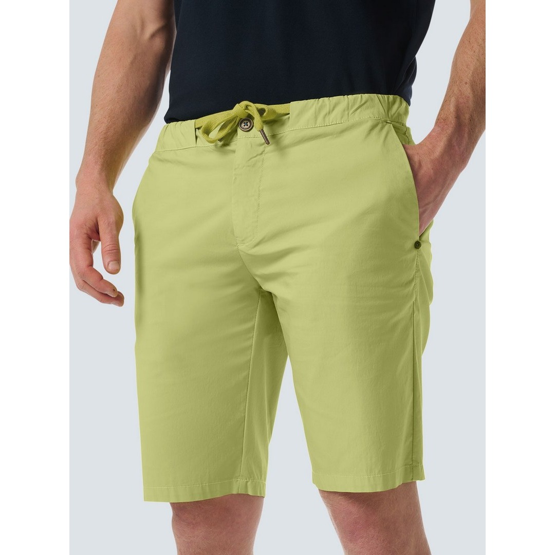 No Excess Herren Chino Shorts Regular Fit grün 248190410 056 lime