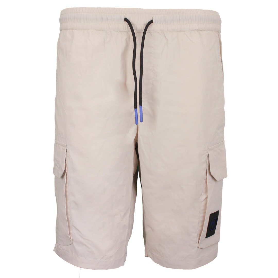 Qubz Herren Cargo Shorts beige Q09750305 012 ecru
