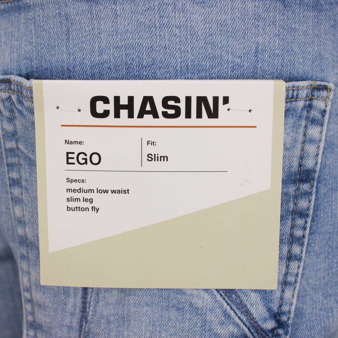 Chasin Herren Jeans Shorts Ego S. Crawford denim Slim Fit blau 1311242016 D41