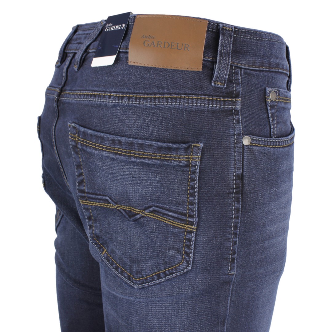 Gardeur Herren Superflex Jeans Hose Jeanshose Modern fit dunkel blau Batu-2 71001 169