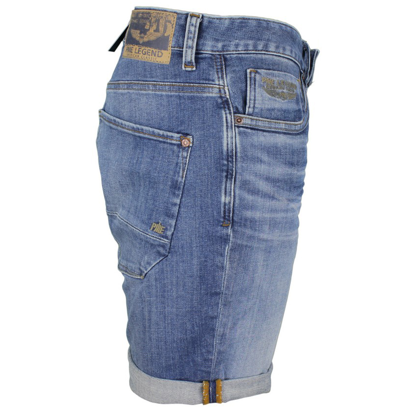 PME Legend Herren Jeans Short Denim blau PSH150 MBC