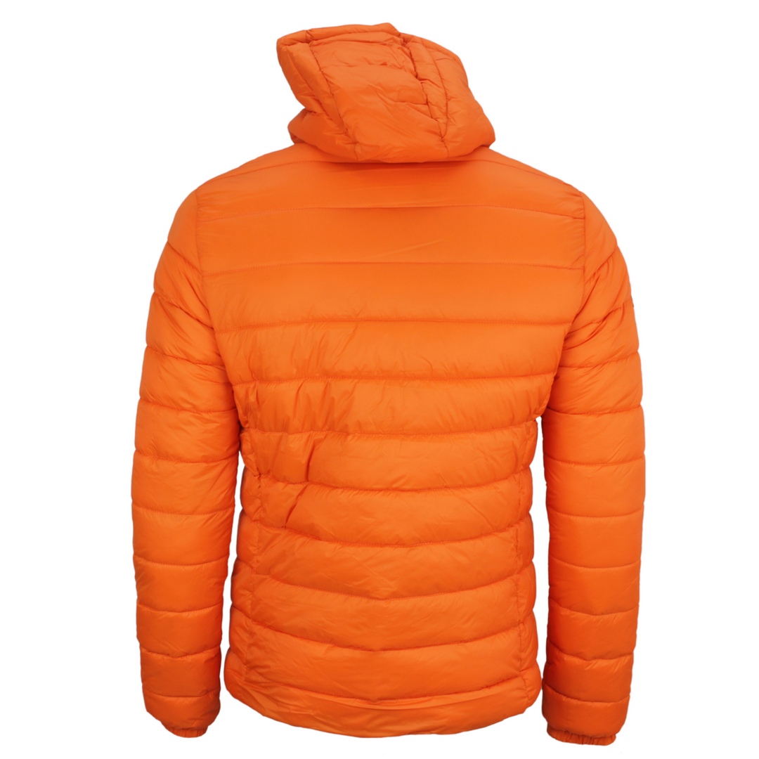 Superdry Herren Freizeit Jacke Steppjacke M5011201A KWC rustic orange Classic Fuji Puffer Jacket  