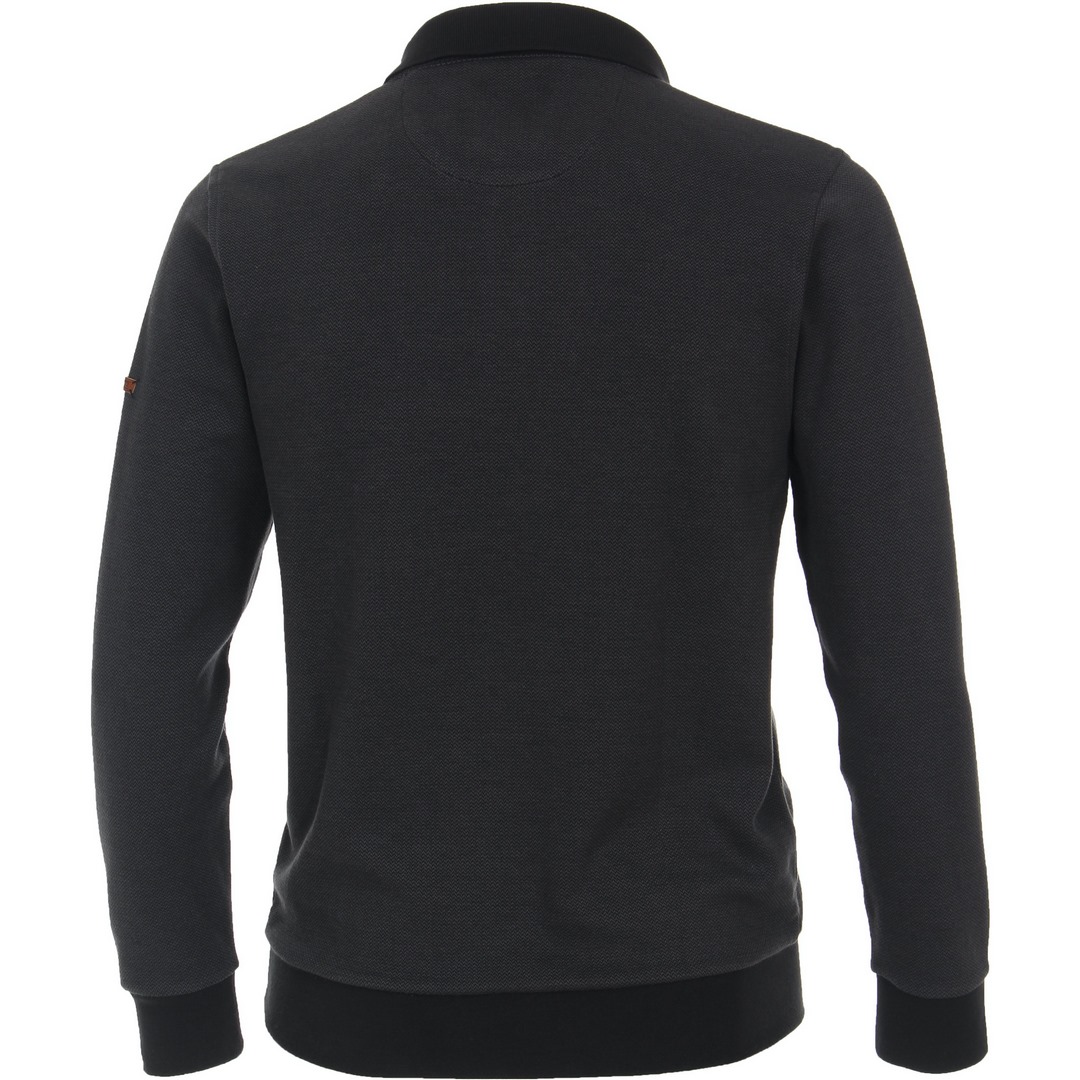 Redmond Sweat Shirt Sweatshirt strukturiert 212815700 90 schwarz