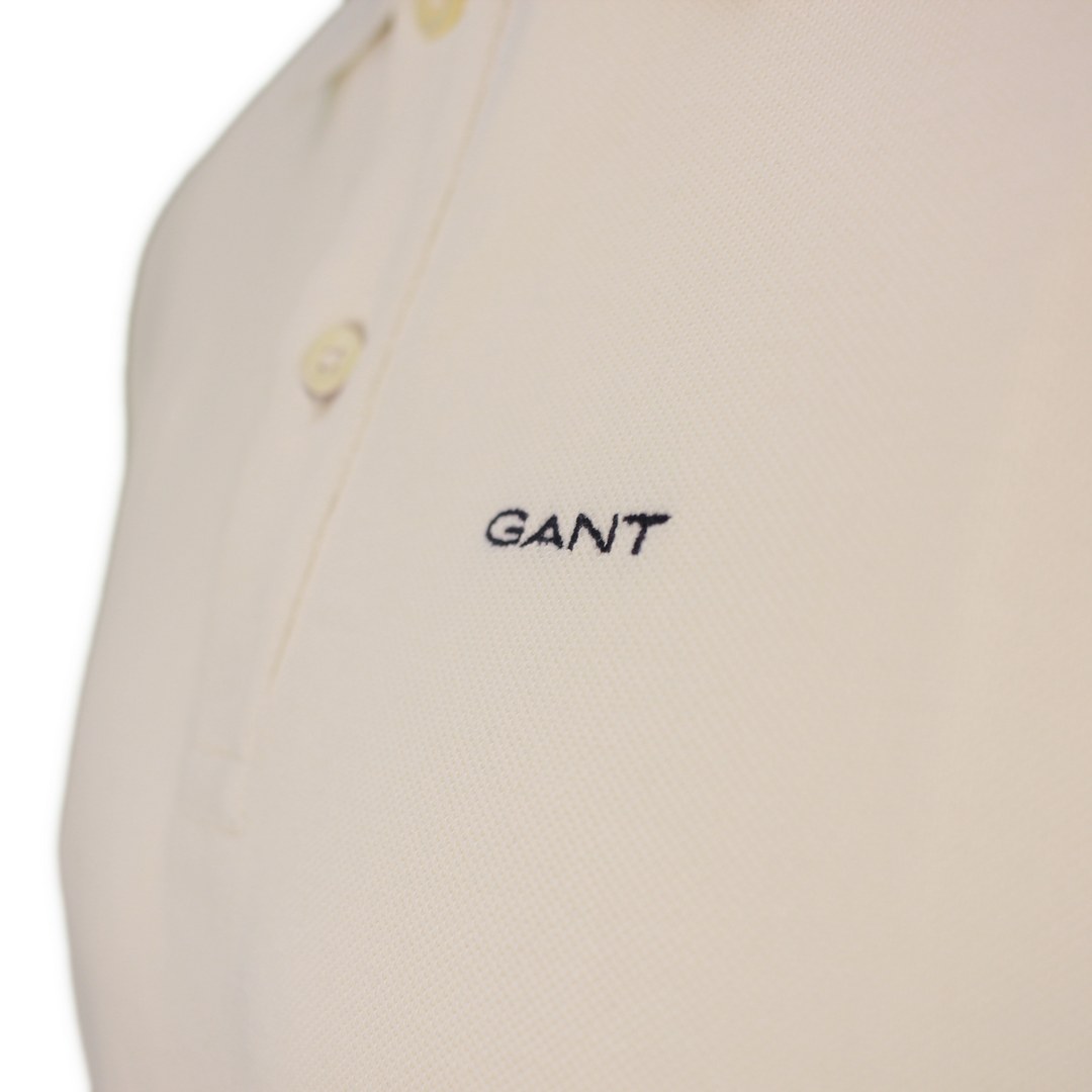 Gant Herren Poloshirt Pique Rugger beige 2003179 130 cream