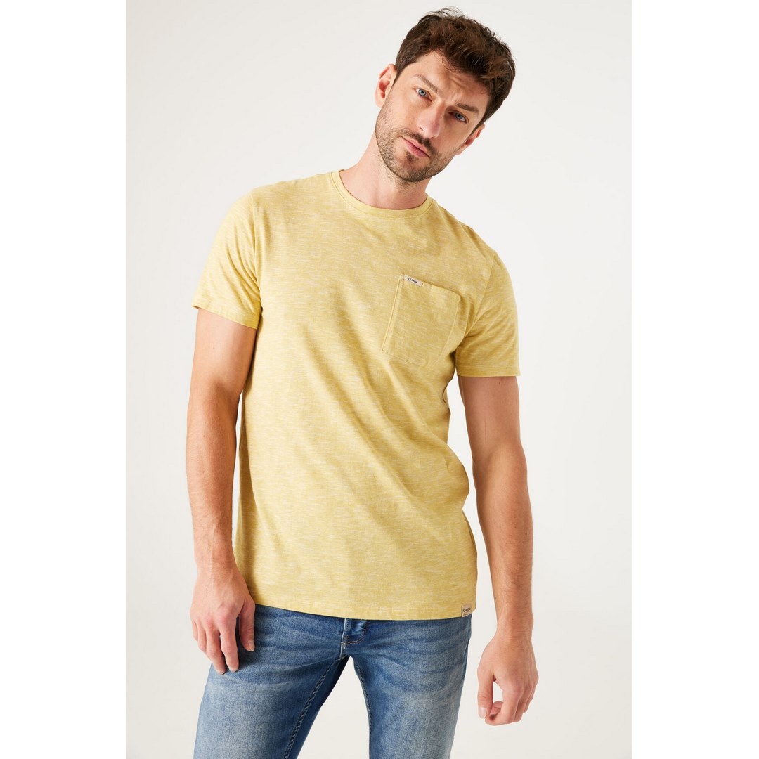 Garcia Herren T-Shirt Regular Fit gelb Z1100 6955 dandelion