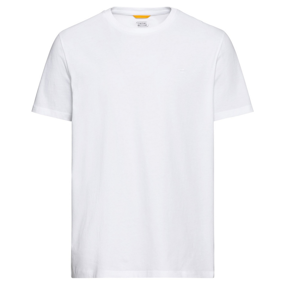 Camel active Herren T-Shirt Basic Organic Cotton weiß 9T81 409641 01 white