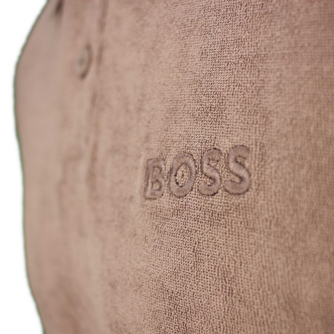BOSS Herren Poloshirt Pe Towel Relaxed Fit braun 50511083 246 open brown