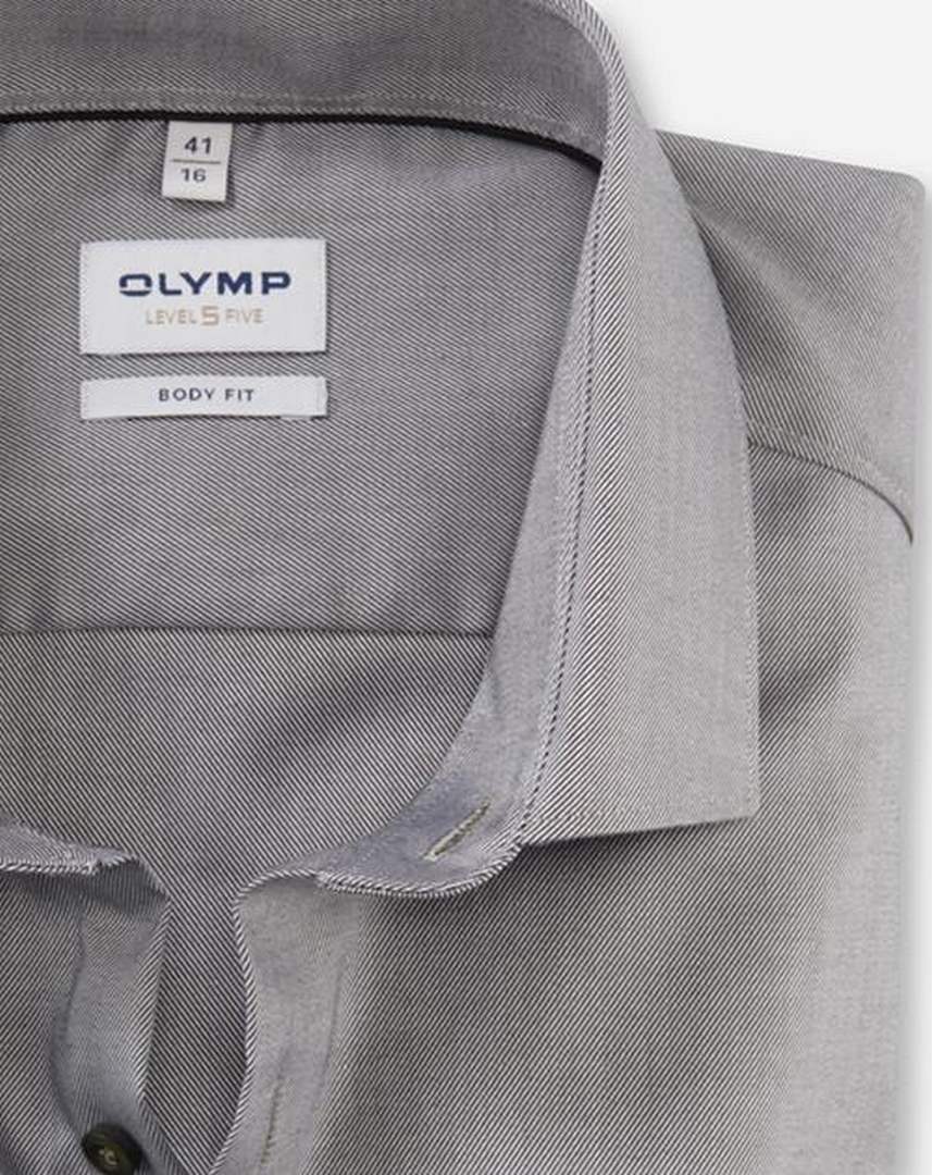 Olymp Level Five Herren Businesshemd grün 211444 47 oliv