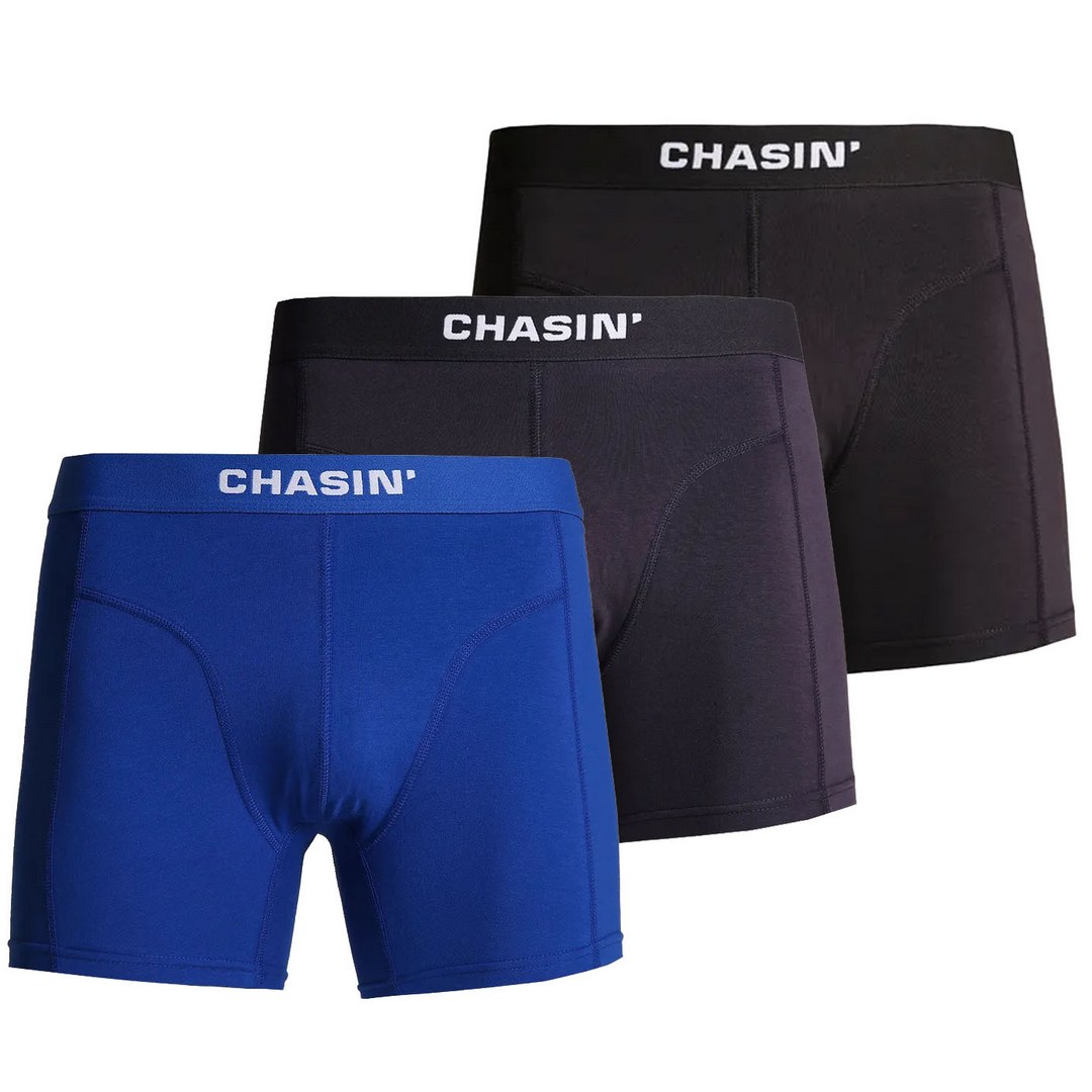 Chasin Herren Boxershorts Thrice Atmos Dreierpack blau 9U00172130 E62 M. Blue