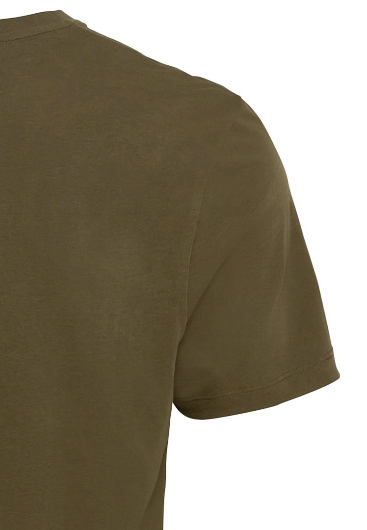 Camel active T-Shirt Organic Cotton Basic olive braun unifarben 9T01 409641 93