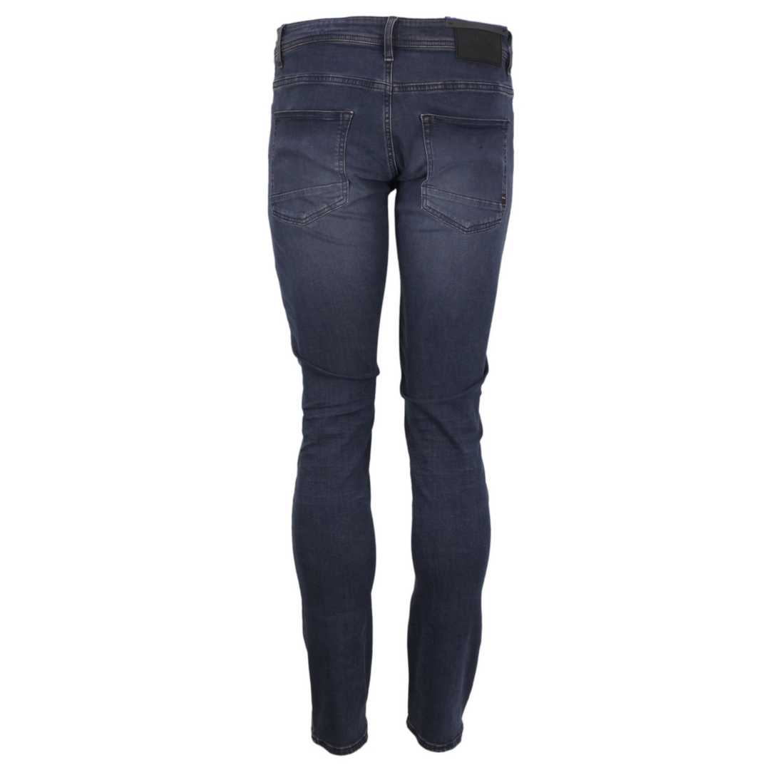 Hugo Boss Jeans Hose Jeanshose Slim Fit Super Stretch dunkleblau Delaware 50458323 411