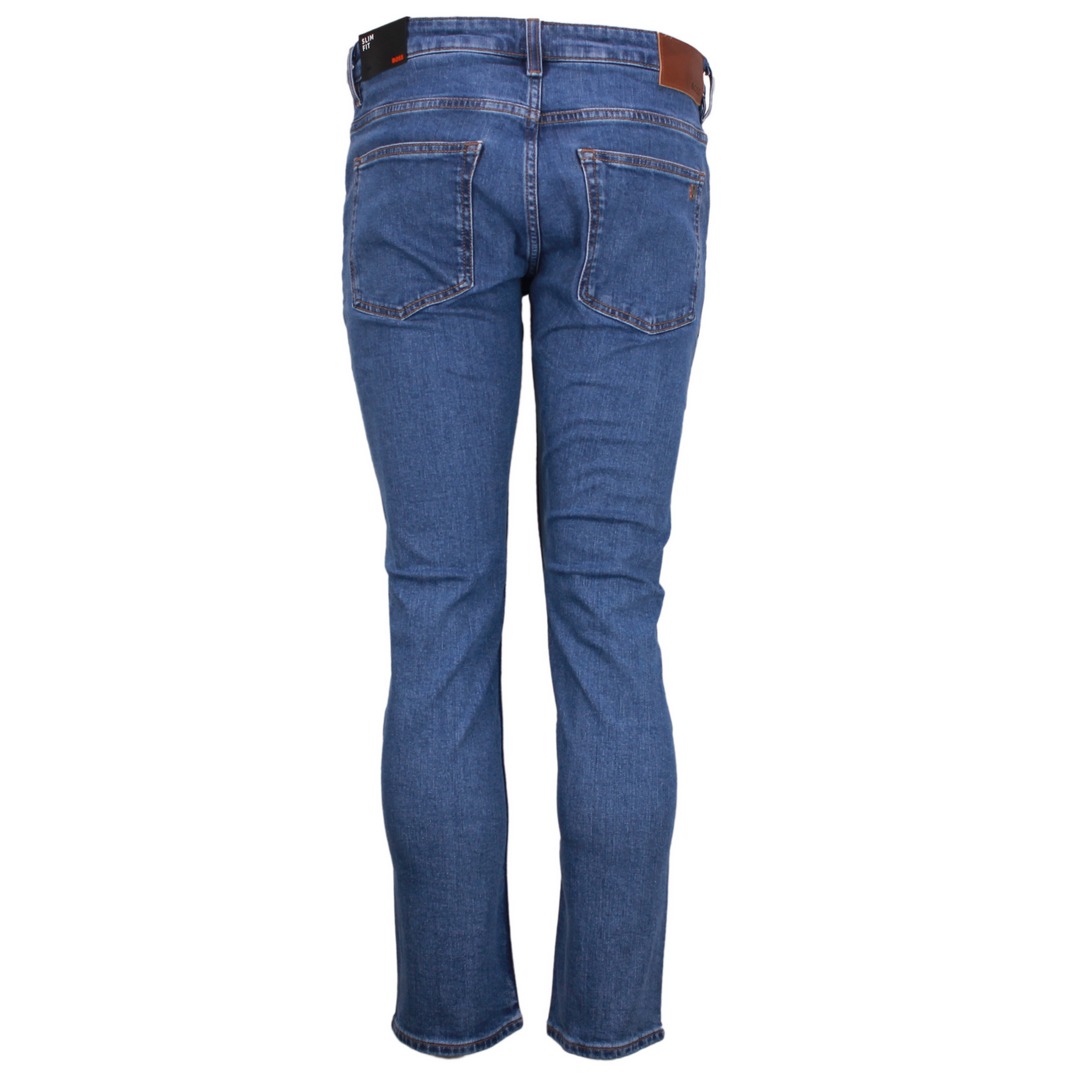 BOSS Herren Jeans Hose Delaware Slim Fit blau 50520954 428 medium blue