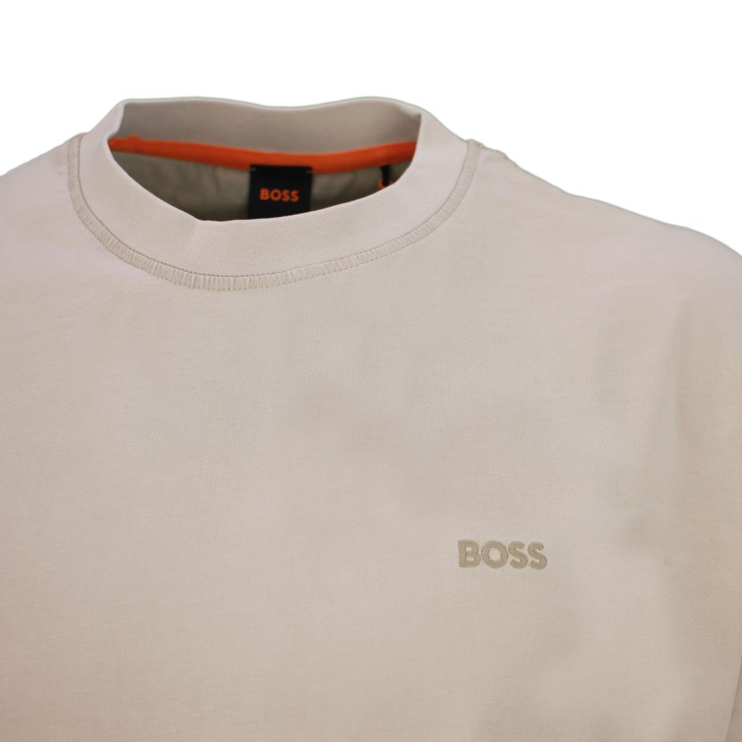 BOSS Herren T-Shirt Style Te Regenerative beige 50512097 271
