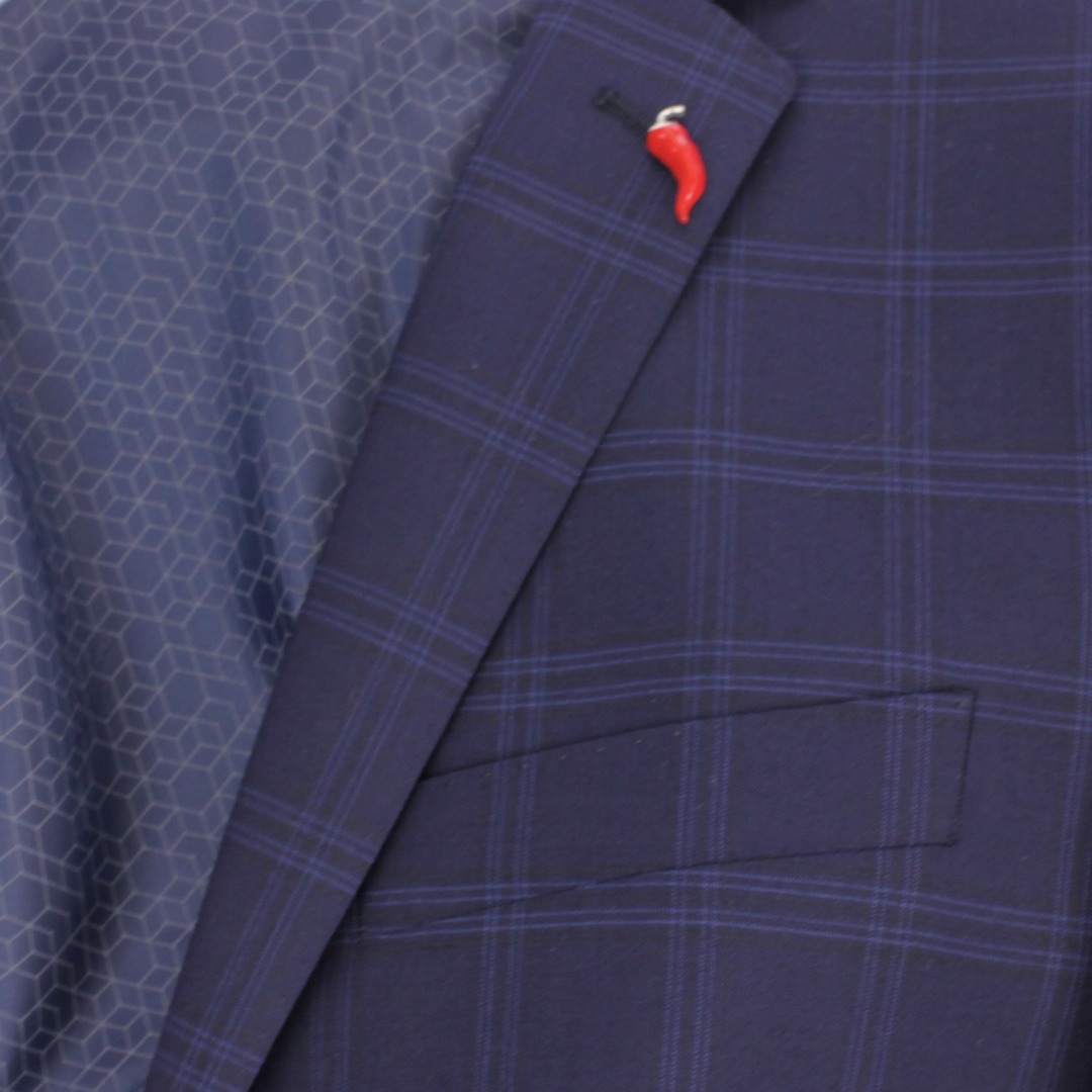 861101 Herren Baukasten Anzug in Blau oder Grau Weber: Marzotto Modern Fit Michaelax-Fashion-Trade Atelier Torino Roma SS/Aldo