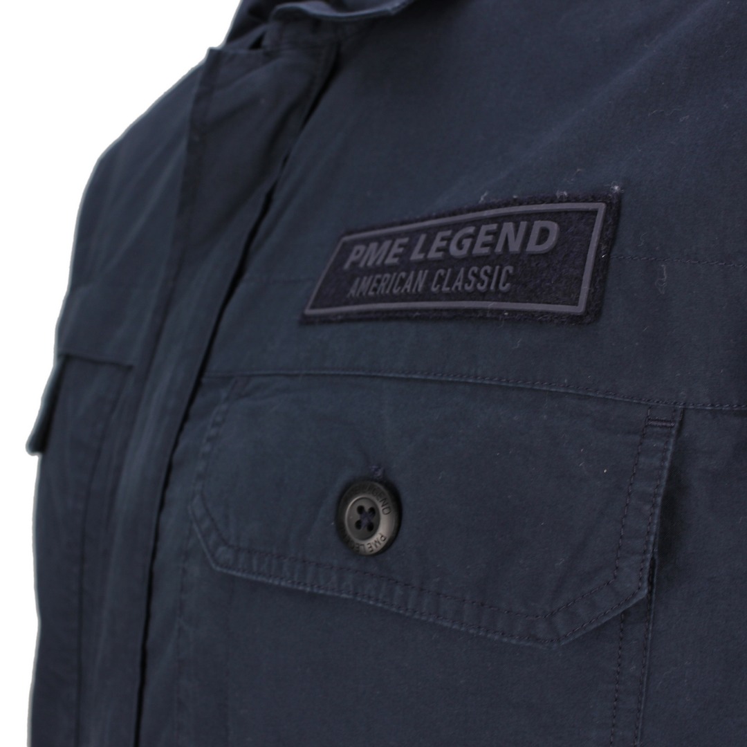 PME Legend Herren Hemd Jacke Overshirt blau PSI2202218 5281 salute