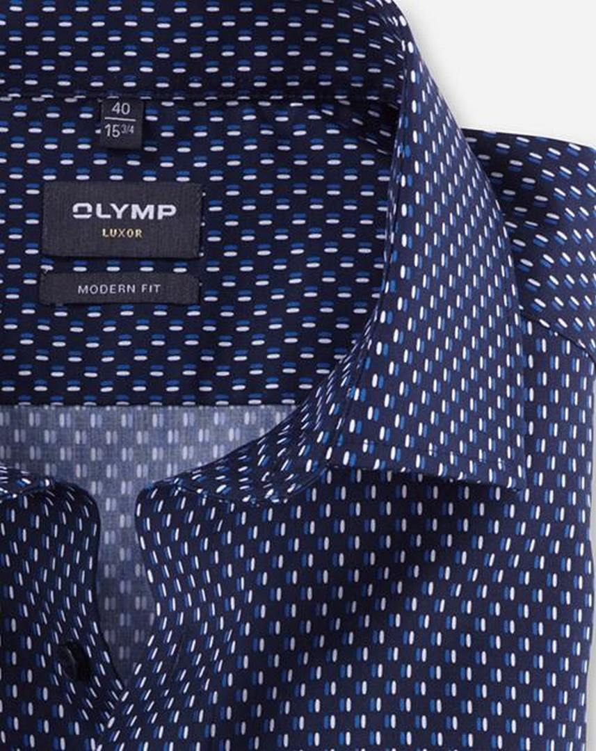 Olymp Luxor Herren Businesshemd extra langer Arm blau 128449 19