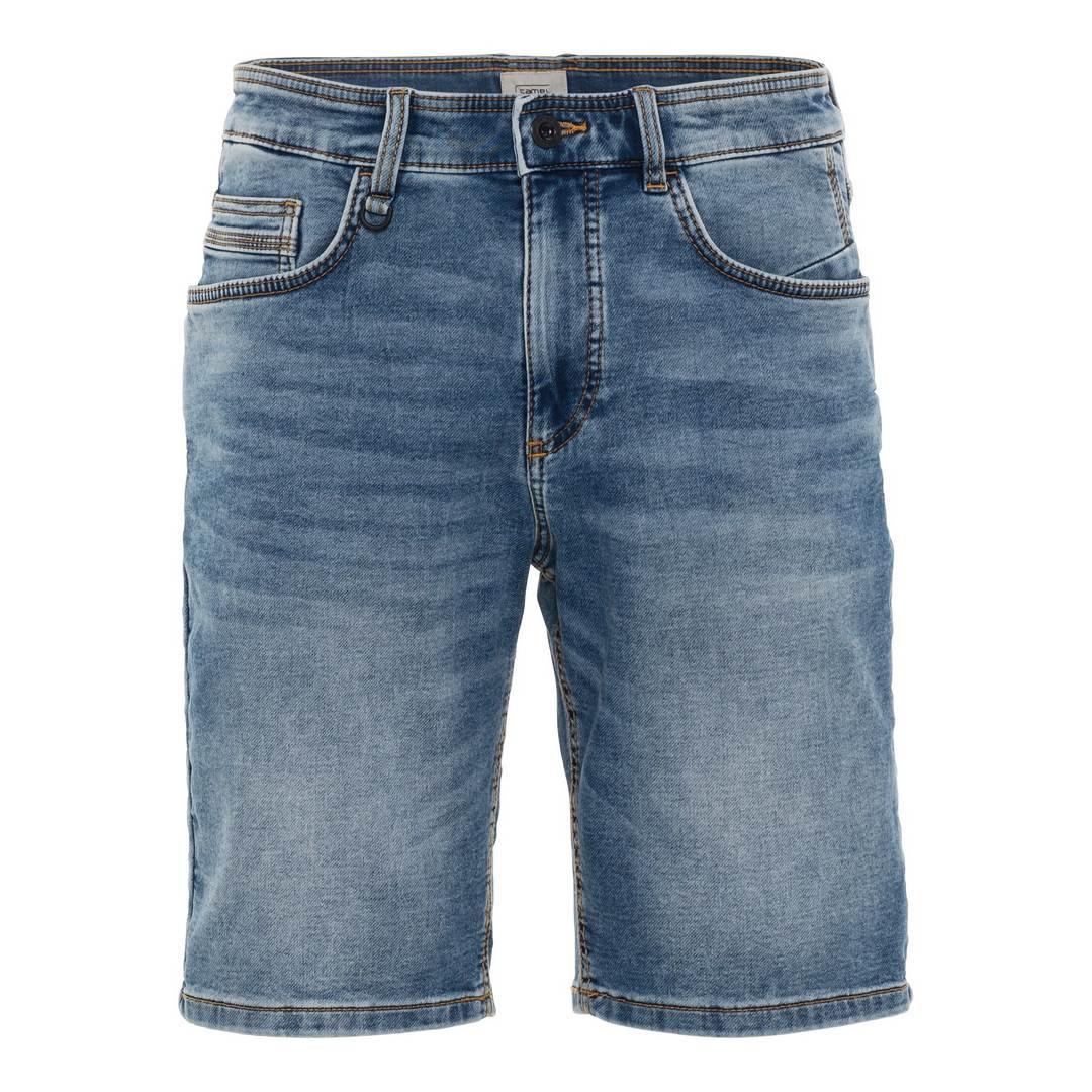 Camel active Herren Jeans Short Slim Fit blau 1D01 498305 41 bleach blue