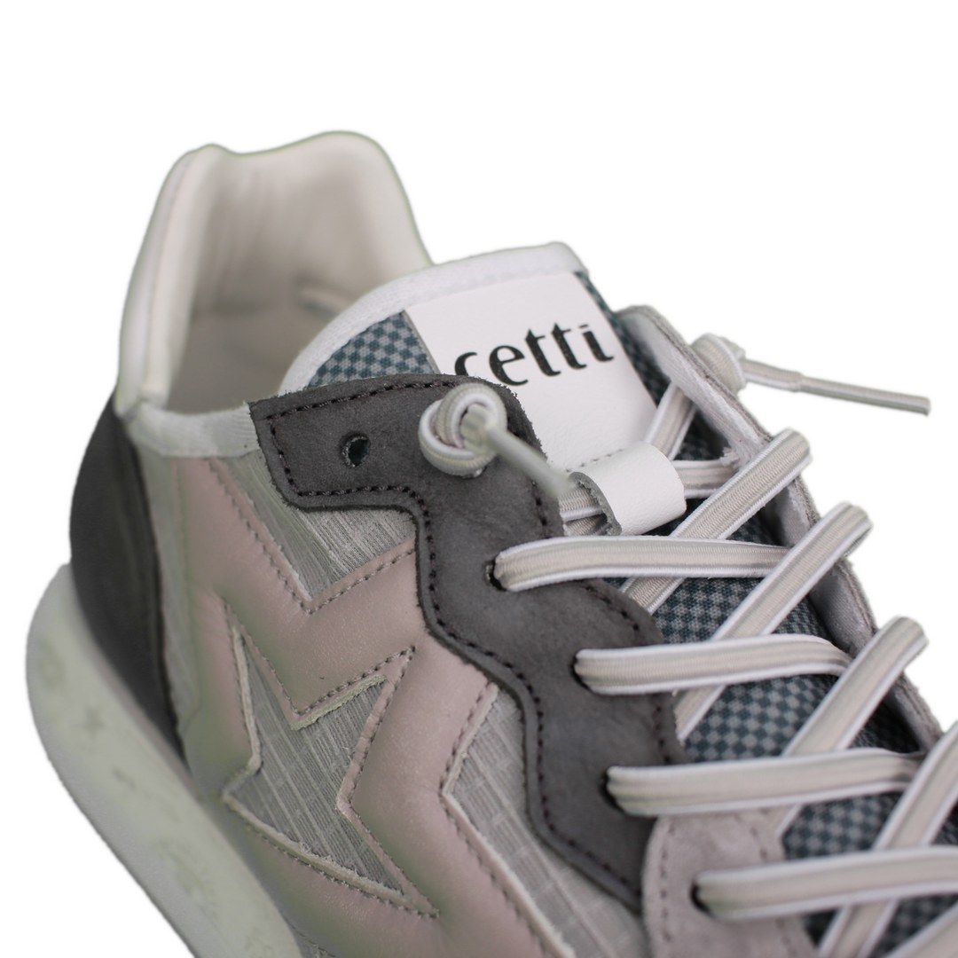 Cetti Herren Sneaker Schuhe grau C 1311 ante mesh mineral