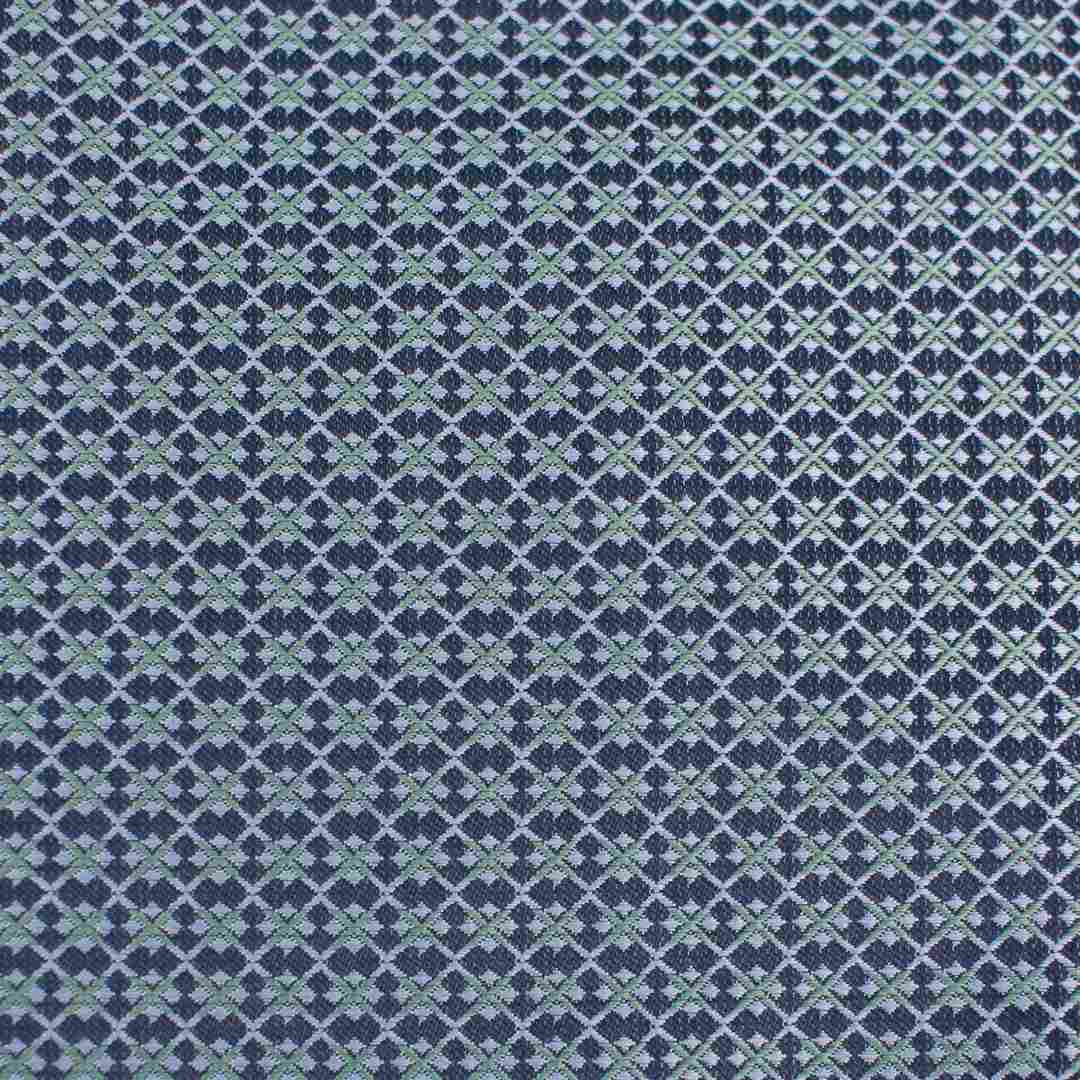 Wilvorst Plastron Einstecktuch Set blau grün gemustert 427111 A0622 043