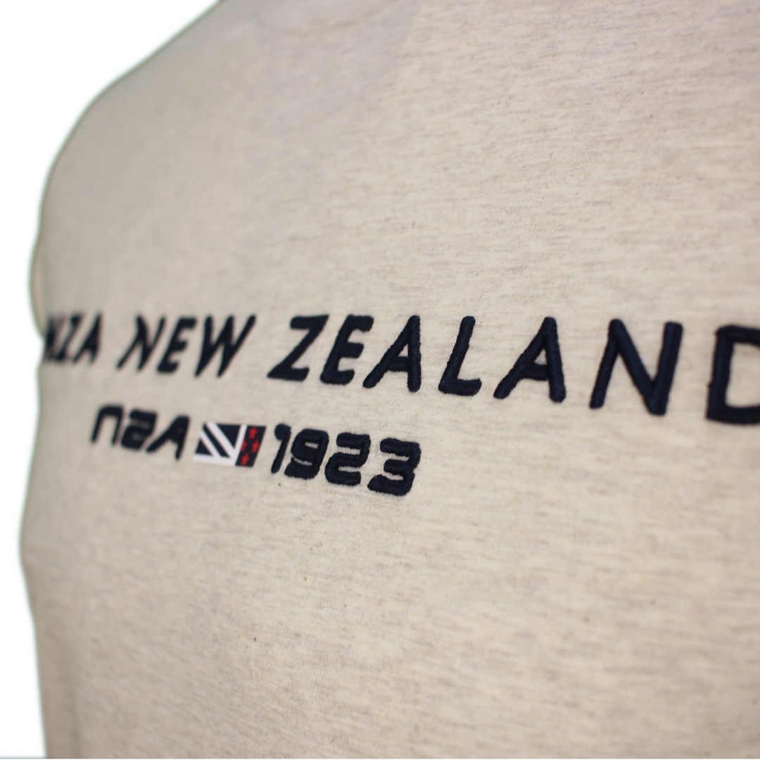New Zealand Auckland NZA Herren T-Shirt Wharehine beige 23GN700 1014