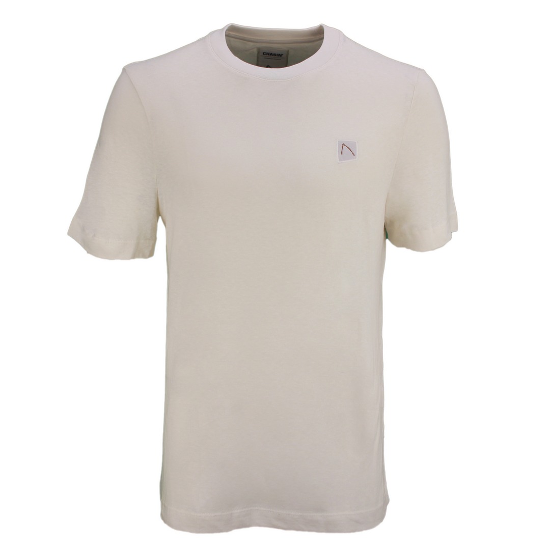Chasin Herren T-Shirt Ethan Linen Regular Fit weiß 5211356055 E11 off white