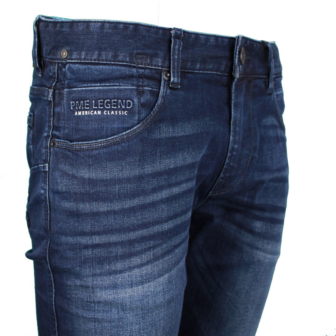PME Legend Herren Jeans Hose Jeanshose Nightflight blau unifarben PTR120 NBW
