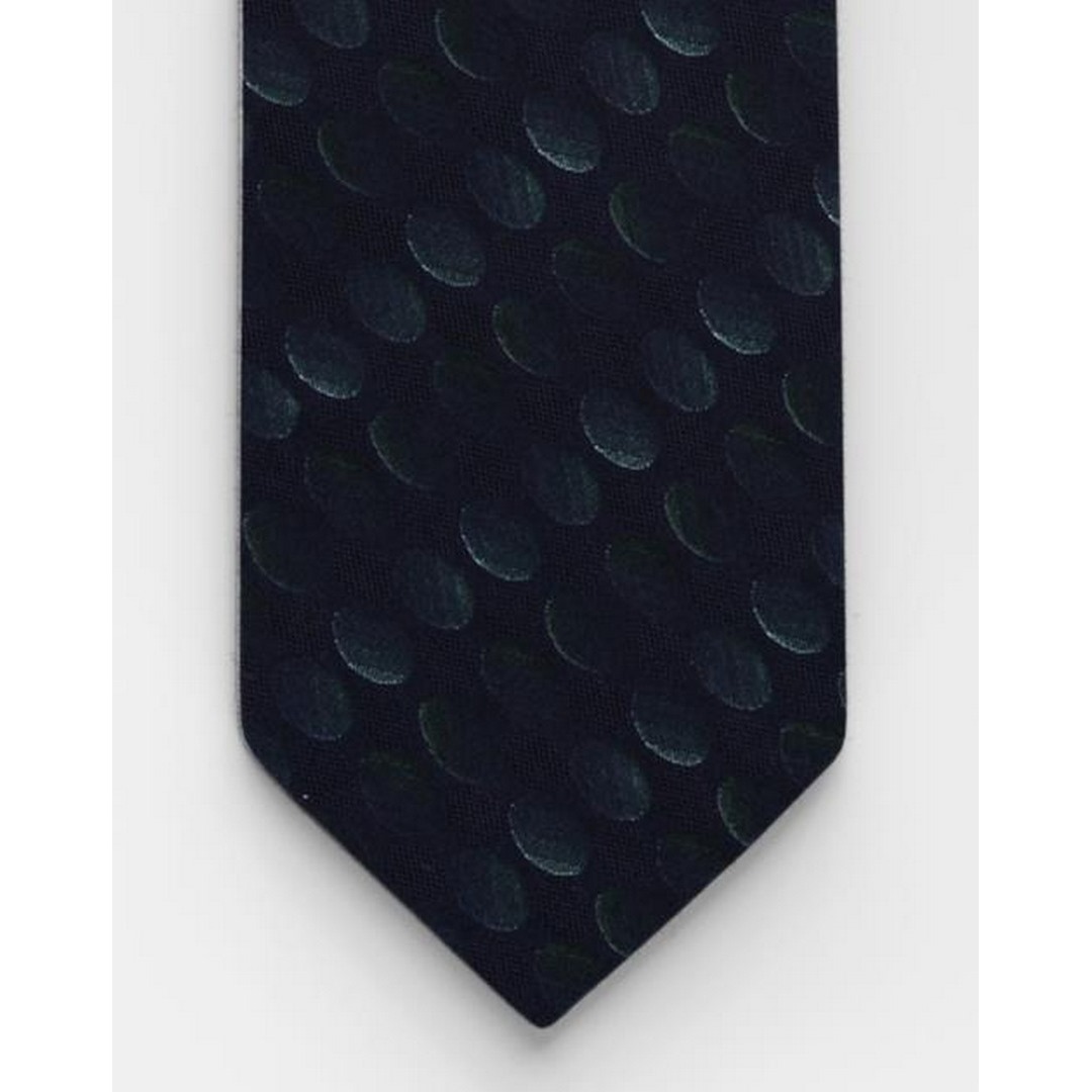 Olymp Herren Slim Krawatte schwarz grün 176140 45