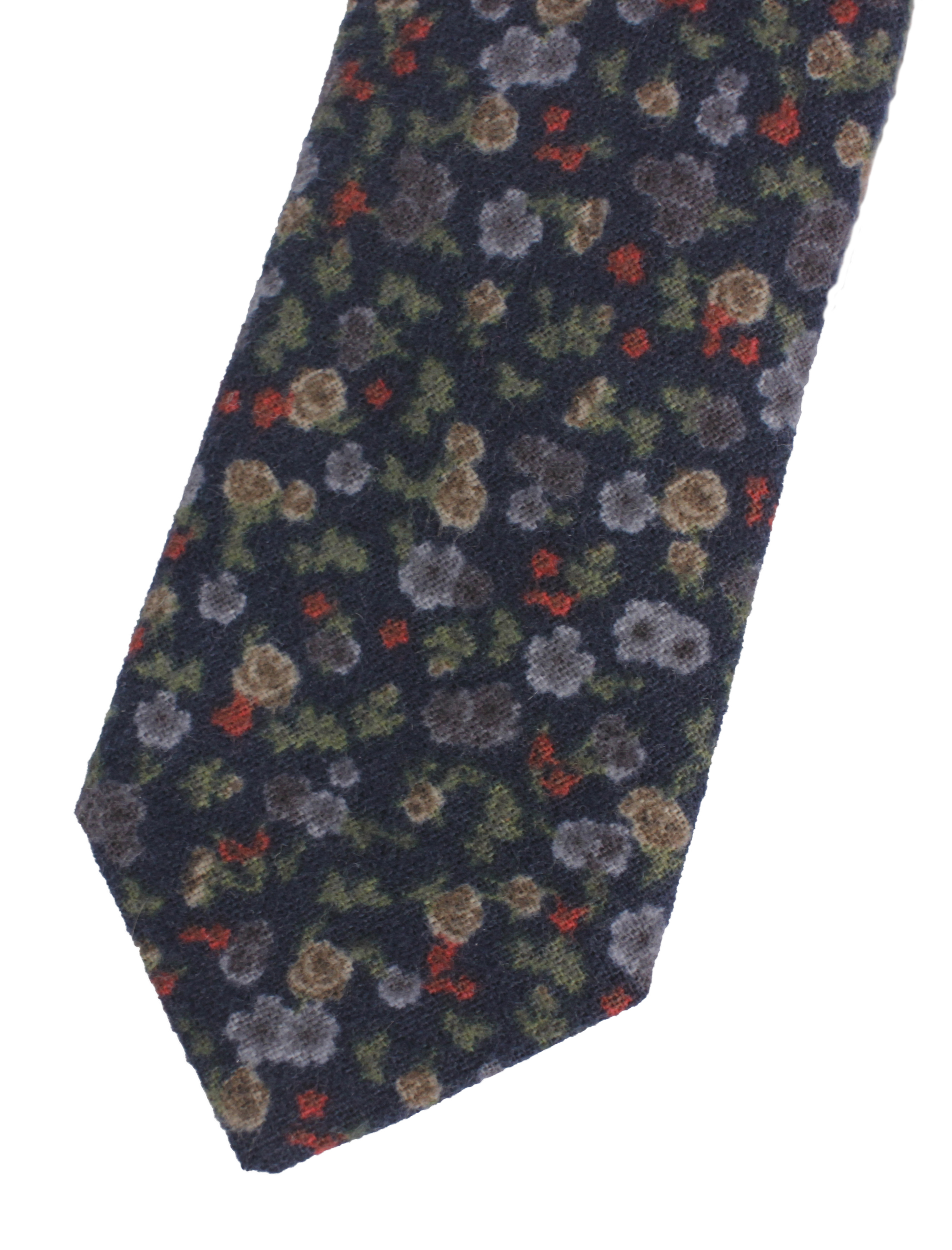 Ploenes Herren Slim Krawatte Florales Muster 5483K002SS 002