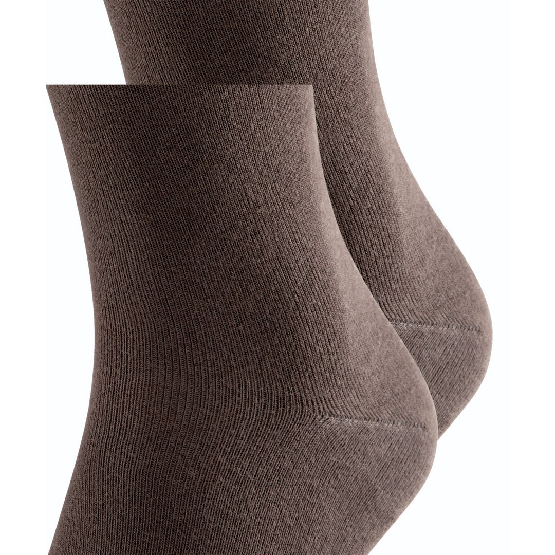Falke Doppelpack Socke Swing braun 14633 - 5930 Basic Baumwolle