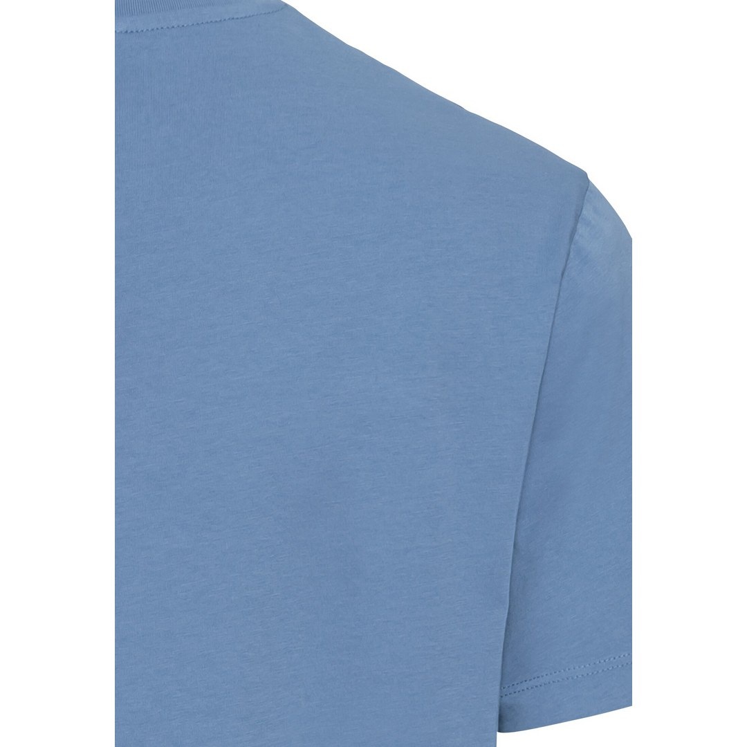 Camel active Herren Basic T-Shirt blau 3T01 409745 40 elemental blue