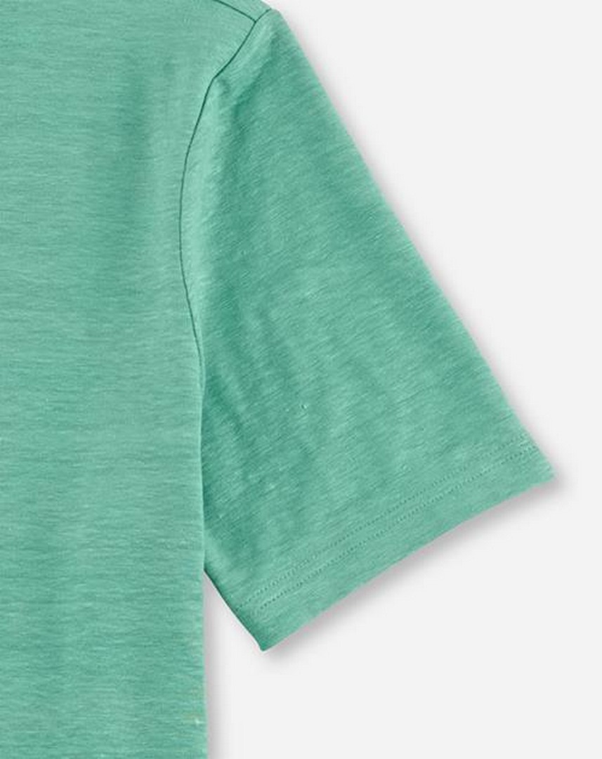 Herren grün Olymp Level T-Shirt Shirt Five Casual 40 566152
