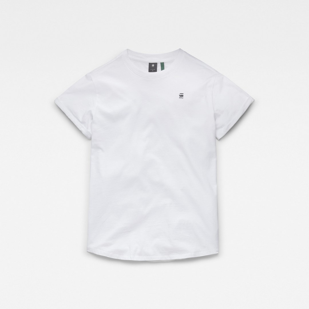 G-Star Raw Herren T-Shirt Lash weiß D16396 B353 110 white