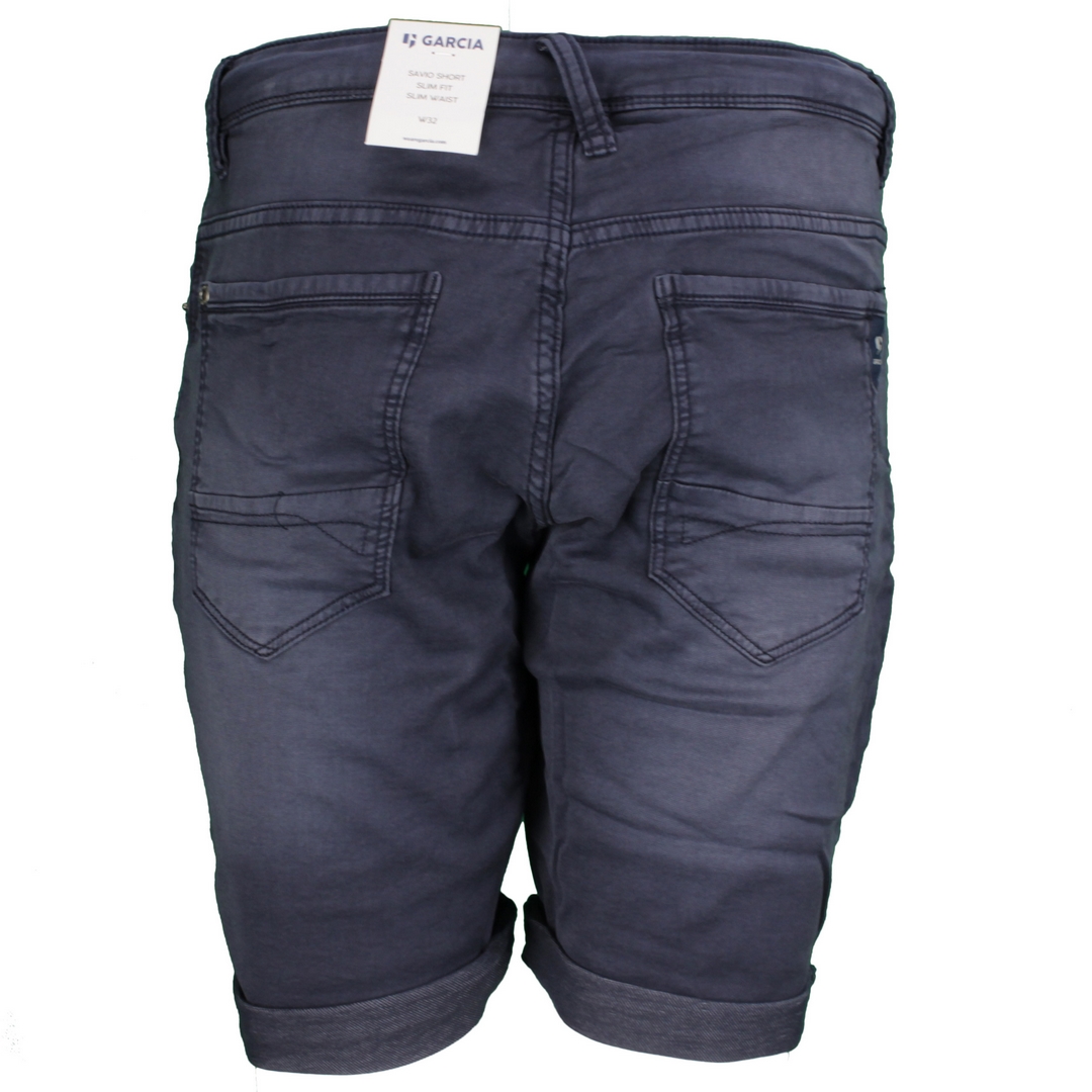 Garcia Herren Jeans Short Savio Short Slim Fit Denim GS110358 292 dark moon